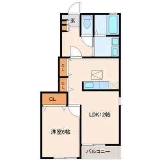 フルハウスA棟【1階】の間取り
