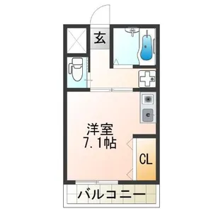 ALDEPLAZA【7階】の間取り