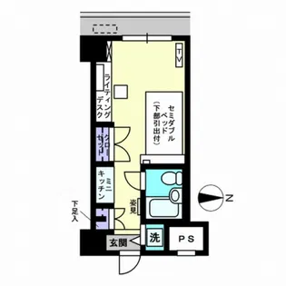 アルファコンフォート熊本【3階】の間取り