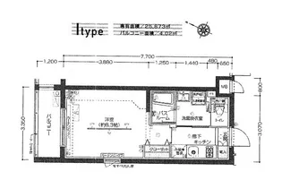 ZOOM北新宿 ズーム北新宿【2階】の間取り