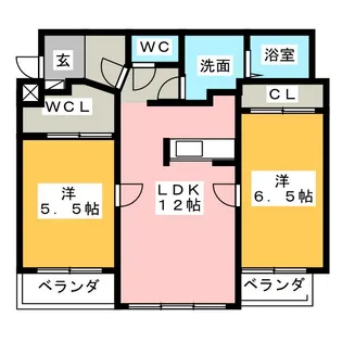 サリアージュ【1階】の間取り