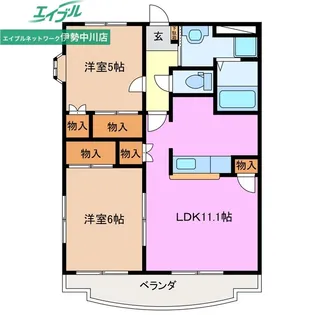 メゾン・グランディア【2階】の間取り
