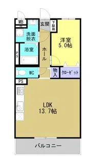 プランドールソフィアVII【2階】の間取り