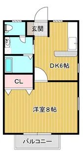 グレースコート【2階】の間取り