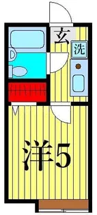 ルネッサンス瑞江【1階】の間取り