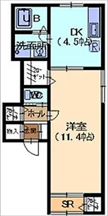 ジョイハウスM1【1階】の間取り
