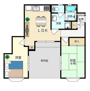 アンバサダー【1階】の間取り