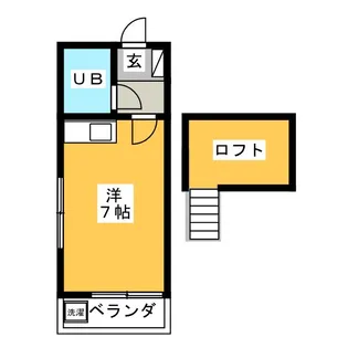 メゾン百合ヶ丘【1階】の間取り