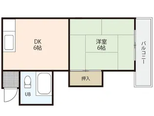 ミトービル【4階】の間取り