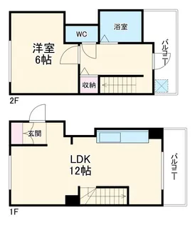 リッツコート【3階】の間取り