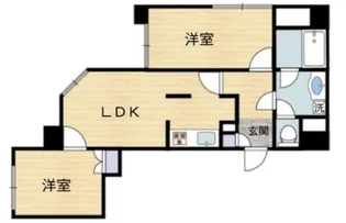 千葉県松戸市松戸新田【マンション】の間取り