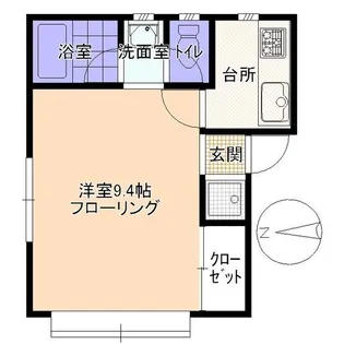 アネックス暁【2階】の間取り