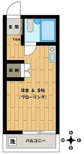 東京都世田谷区北烏山4【アパート】の間取り