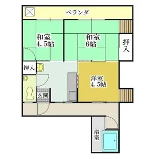 メゾン南荘園【3階】の間取り