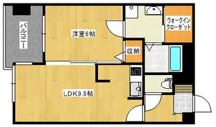 日吉壱番館【2階】の間取り
