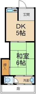 みのり荘【1階】の間取り