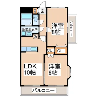 グリーンヒル葉山二番館【3階】の間取り