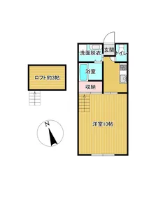 モントレー多賀城III【2階】の間取り