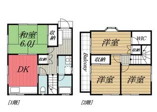千葉県市原市西広2【一戸建】の間取り