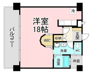 福岡県北九州市小倉北区神岳1【マンション】の間取り