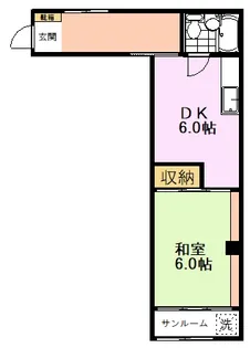 宝ビル【3階】の間取り