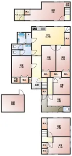 兵庫県尼崎市西昆陽3【一戸建】の間取り
