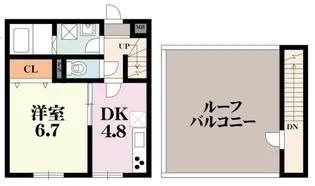 OrientCity戎之町東【2階】の間取り