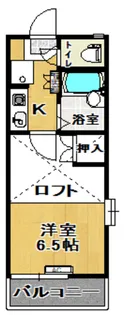 ル シエル【2階】の間取り