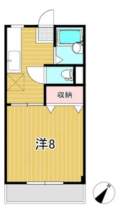 シティーコート1【1階】の間取り