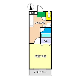 メゾンひな野【2階】の間取り