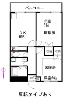 富士見台大沢ビル【4階】の間取り