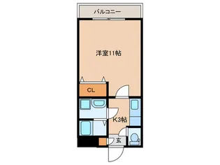 レジデンス福永【3階】の間取り
