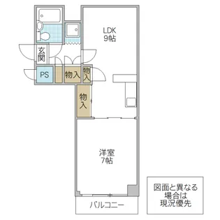 レスカールマンション 第II【2階】の間取り