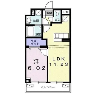 Feeju田園調布【3階】の間取り
