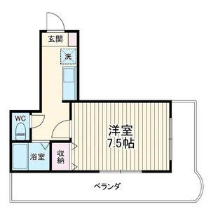 三ツ池マンション【2階】の間取り