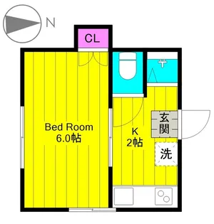 メゾンK【1階】の間取り