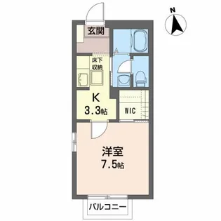 カンパーニュ【1階】の間取り