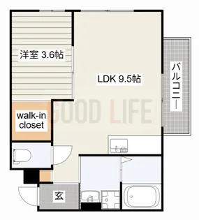 兵庫県小野市王子町【マンション】の間取り