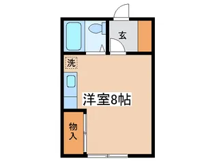 コーポIKEDA【2階】の間取り