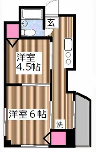 ジョアメゾン赤羽【4階】の間取り
