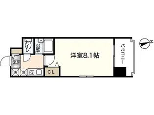 双葉ヒルズ堺町【3階】の間取り