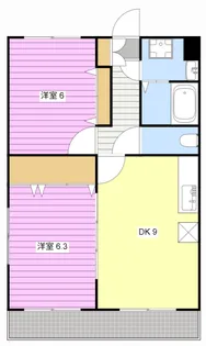 ブライトタイムII【4階】の間取り