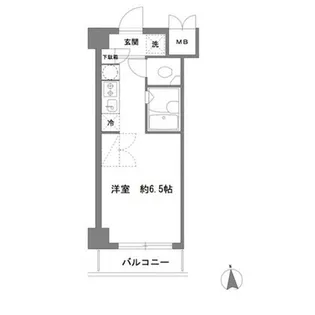 ラグゼナ本厚木【4階】の間取り