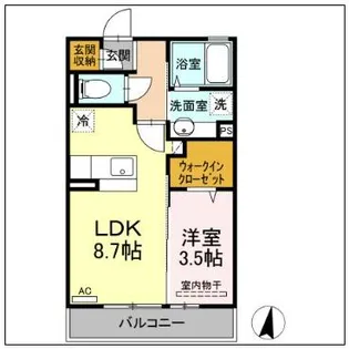 PeaceCabin【2階】の間取り