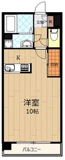 レナジア陽東A棟【2階】の間取り