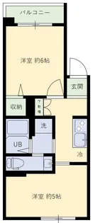 東中野ローヤルコーポ【4階】の間取り