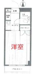 東京都大田区新蒲田2【マンション】の間取り