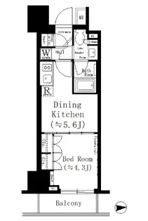 東京都文京区湯島3【マンション】の間取り