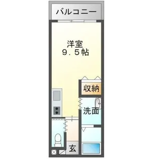 さくらマンション【3階】の間取り