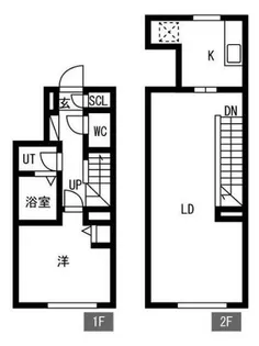 TRADIS荏原中延の間取り